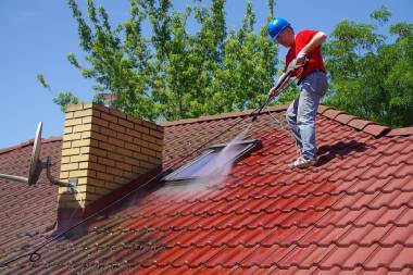 roof power washing